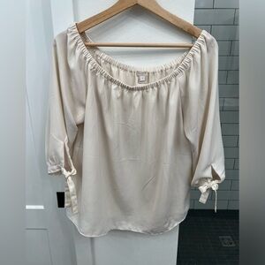 J. CREW off-shoulder women's peasant boho top
